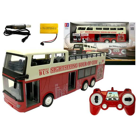 Autobus Piętrowy Zdalnie Sterowany R/C 2.4G 1:18 Autobus Piętrowy Zdalnie Sterowany R/C 2.4G 1:18