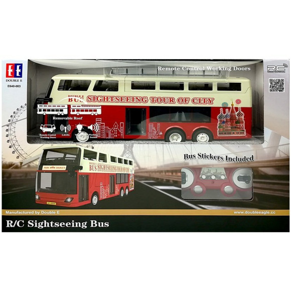 Autobus Piętrowy Zdalnie Sterowany R/C 2.4G 1:18 Autobus Piętrowy Zdalnie Sterowany R/C 2.4G 1:18