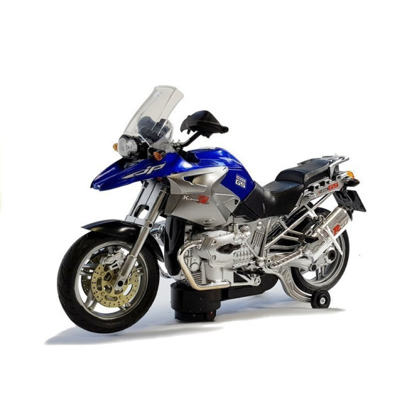 Motocykl Na Baterie ze Światłami i Muzyką Niebieski Motocykl Na Baterie ze Światłami i Muzyką Niebieski