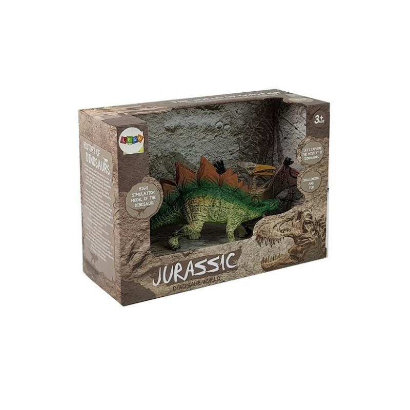 Zestaw Figurek Dinozaur Stegosaurus , Pteranodon