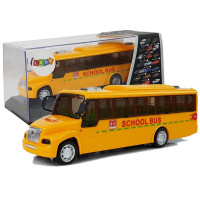 Szkolny Autobus z Naciągiem Światłami i Dźwiękami Otwierane Drzwi