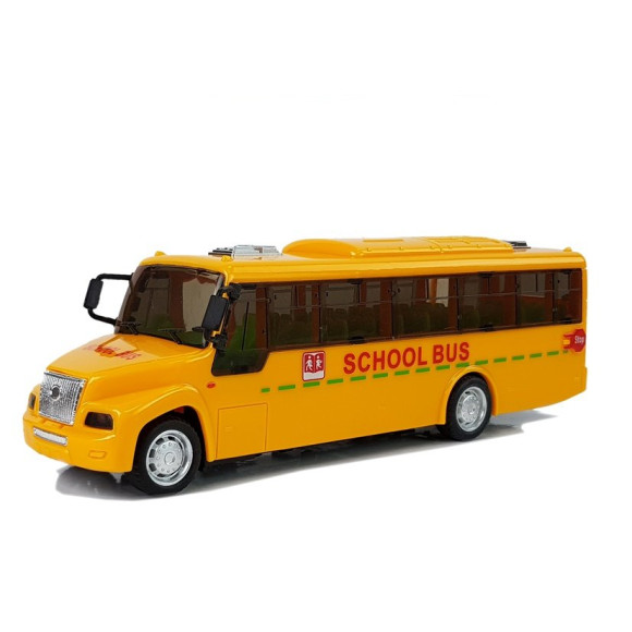 Szkolny Autobus z Naciągiem Światłami i Dźwiękami Otwierane Drzwi Szkolny Autobus z Naciągiem Światłami i Dźwiękami Otwierane Drzwi