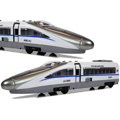 Pociąg Pendolino z Naciągiem Biały z Dźwiękiem i Światłami