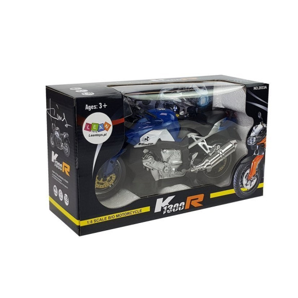 Motocykl na Baterie Niebieski
