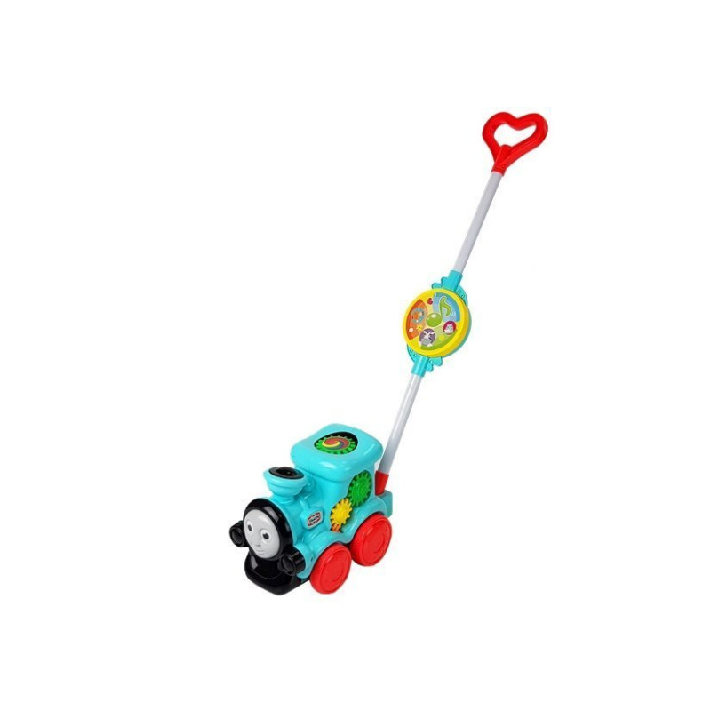 Pociąg Pchacz Lokomotywa Tomek Zestaw Dźwięk