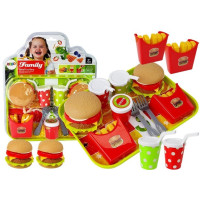 Zestaw Hamburger Frytki z Tacką