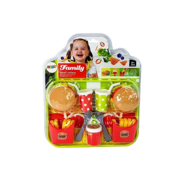 Zestaw Hamburger Frytki z Tacką Zestaw Hamburger Frytki z Tacką