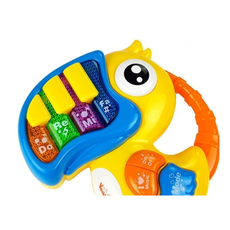 Pianinko i Gitara na Baterie Papuga Rybka