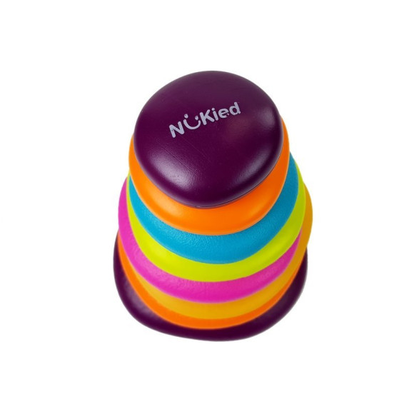 Piramidka Kolorowe Obręcze dla Niemowlaka