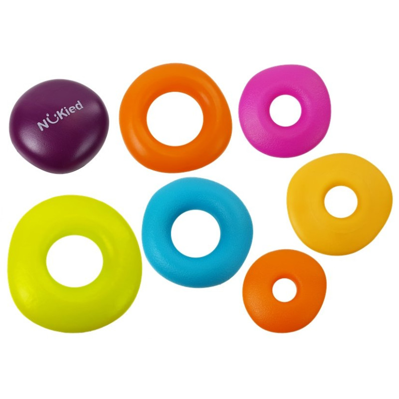 Piramidka Kolorowe Obręcze dla Niemowlaka