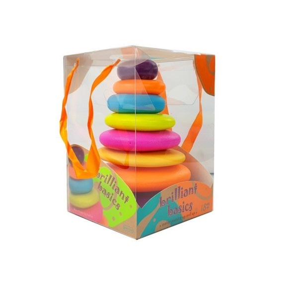 Piramidka Kolorowe Obręcze dla Niemowlaka