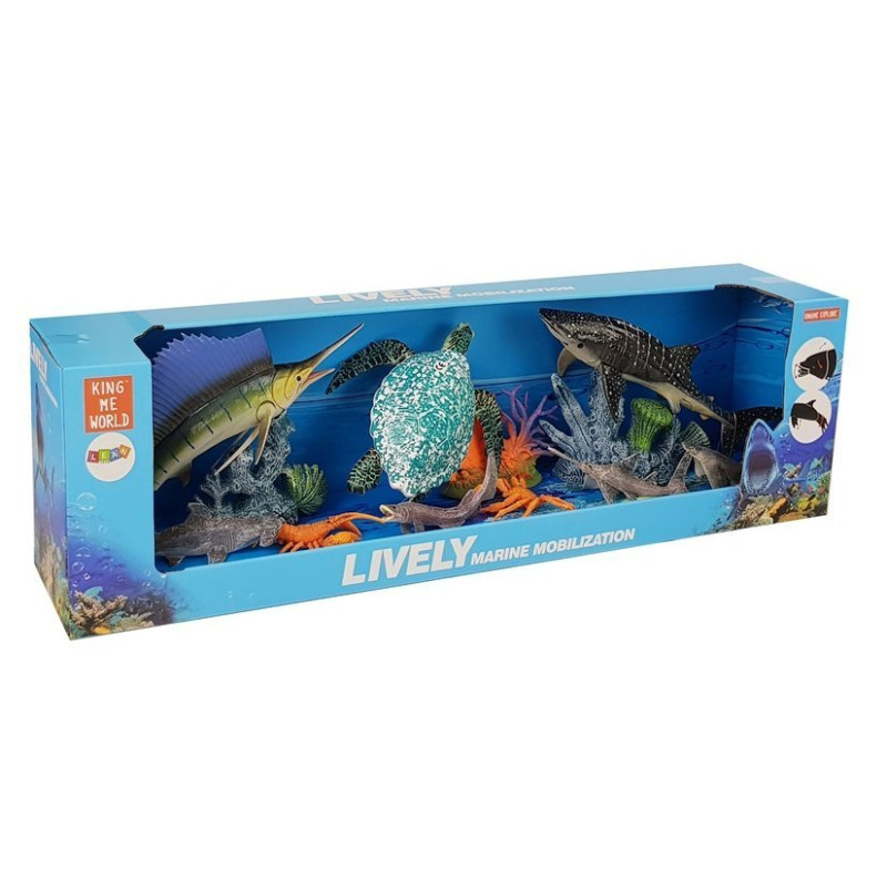 Zestaw Zwierząt Morskich Ruchome Elementy