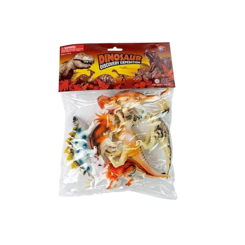 Zestaw Figurki Dinozaurów 10 cm 6 sztuk