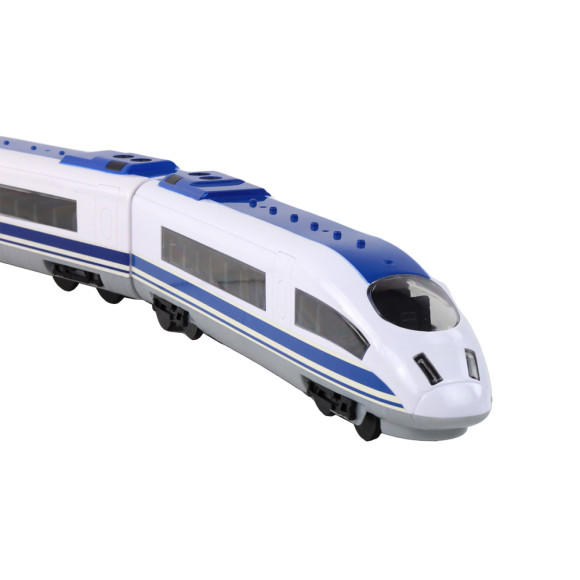 Pociąg Kolejka Zdalnie Sterowany 65 cm Światła R/C Biały Pociąg Kolejka Zdalnie Sterowany 65 cm Światła R/C Biały