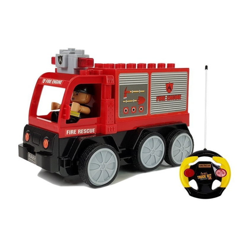 Auto Wóz Strażacki Zdalnie Sterowany R/C