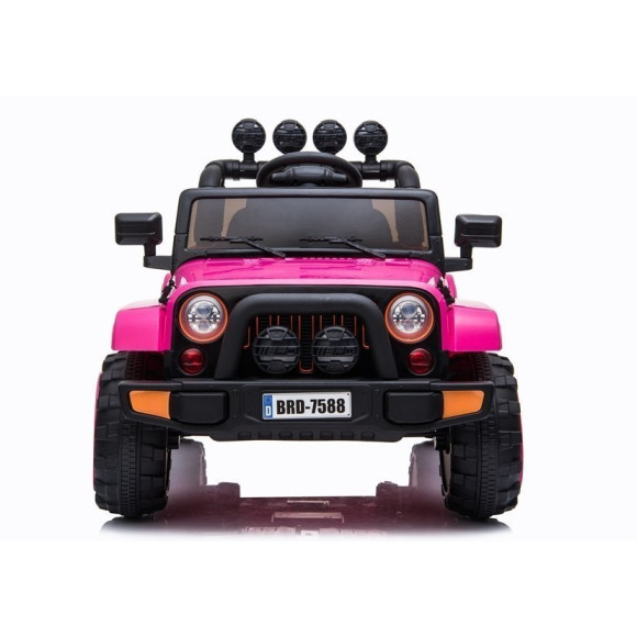 Auto na Akumulator Jeep BRD-7588 Różowy 4x4