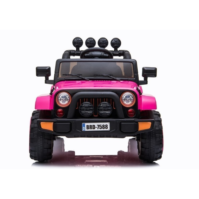 Auto na Akumulator Jeep BRD-7588 Różowy 4x4