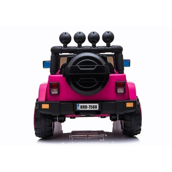 Auto na Akumulator Jeep BRD-7588 Różowy 4x4