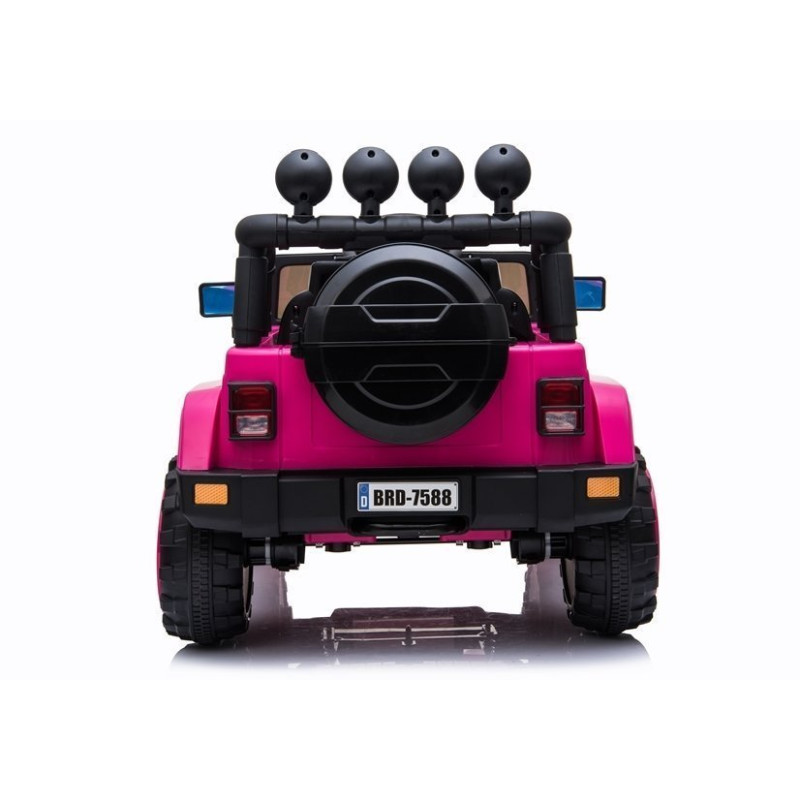 Auto na Akumulator Jeep BRD-7588 Różowy 4x4