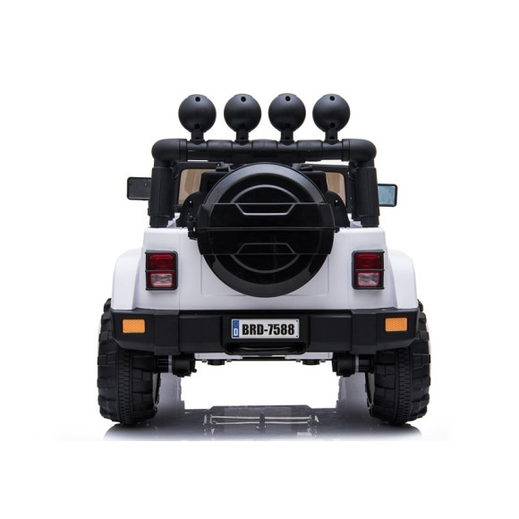 Auto na Akumulator Jeep BRD-7588  Biały 4x4