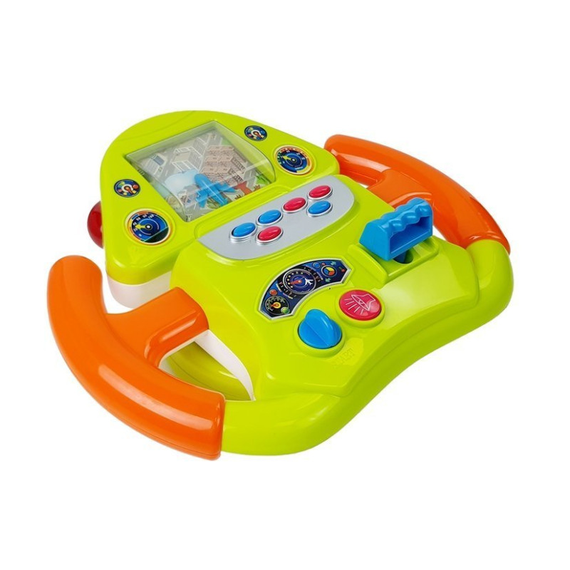 Interaktywny Symulator Lotów Kierownica Efekty Dźwiękowe Świetlne