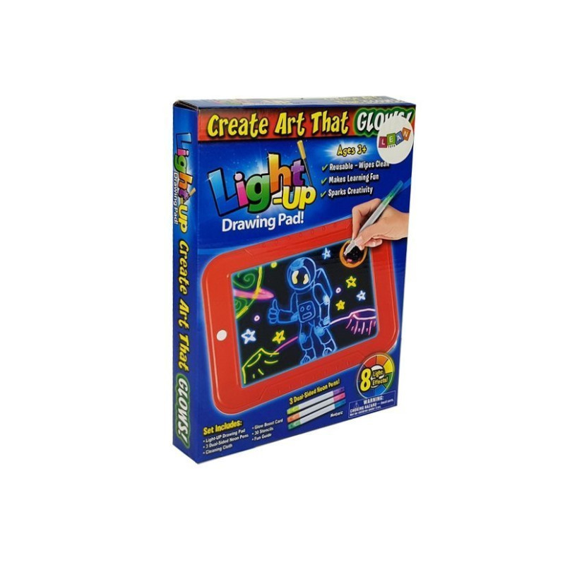 Magiczny Tablet MAGIC PAD LED Znikopis Tablica 3D Świeci Neon