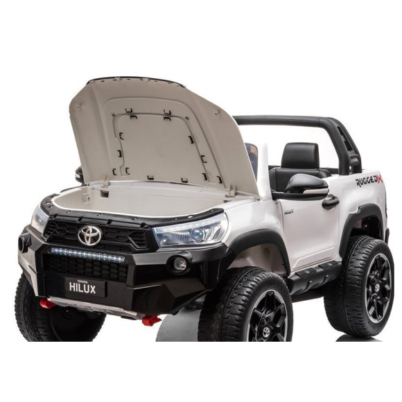 Auto na Akumulator Toyota Hilux Biały Auto na Akumulator Toyota Hilux Biały