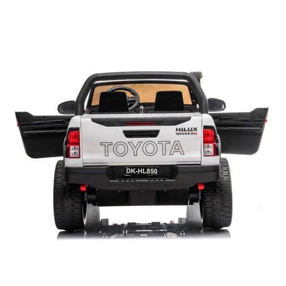 Auto na Akumulator Toyota Hilux Biały Auto na Akumulator Toyota Hilux Biały