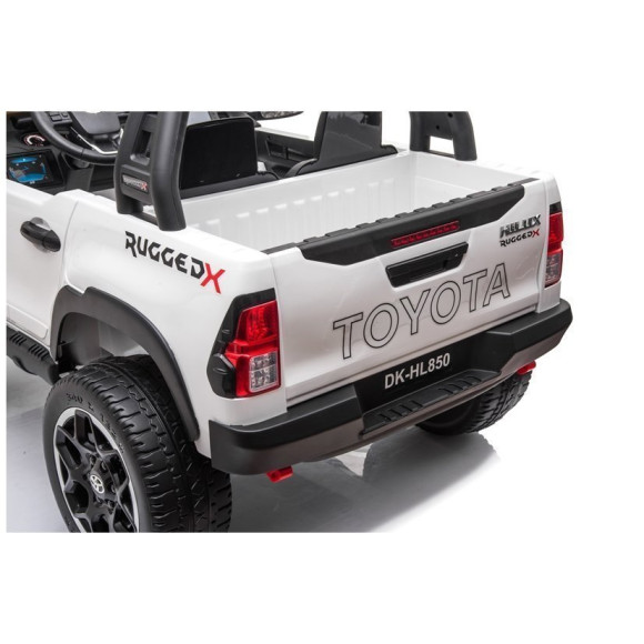 Auto na Akumulator Toyota Hilux Biały Auto na Akumulator Toyota Hilux Biały