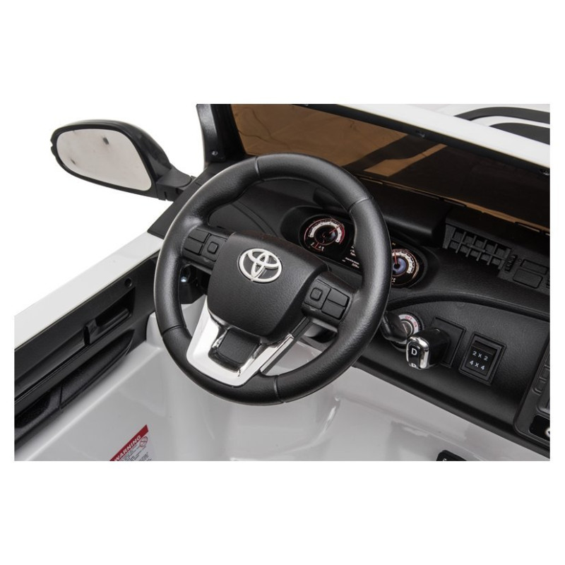 Auto na Akumulator Toyota Hilux Biały