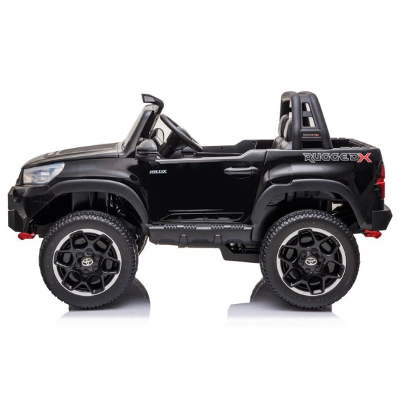 Auto na Akumulator Toyota Hilux Czarny Lakierowany Auto na Akumulator Toyota Hilux Czarny Lakierowany