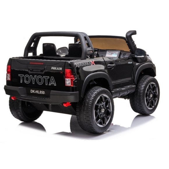 Auto na Akumulator Toyota Hilux Czarny Lakierowany Auto na Akumulator Toyota Hilux Czarny Lakierowany