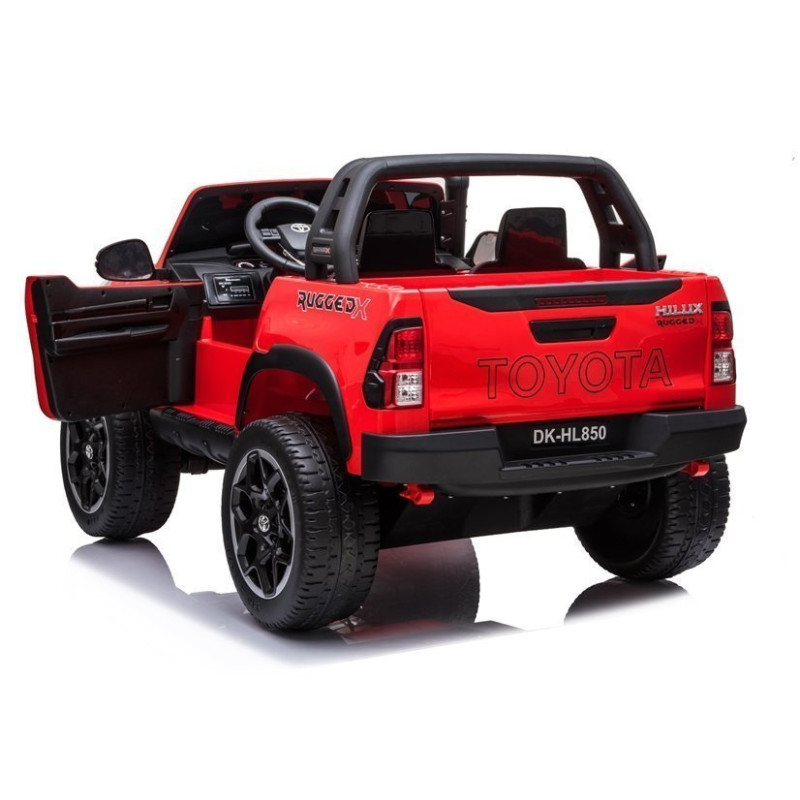 Auto na Akumulator Toyota Hilux Czerwony Lakierowany