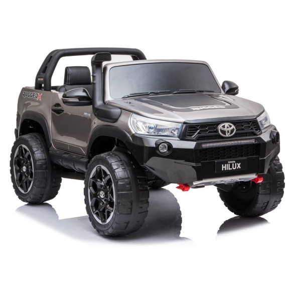 Auto na Akumulator Toyota Hilux Srebrny Lakierowany Auto na Akumulator Toyota Hilux Srebrny Lakierowany
