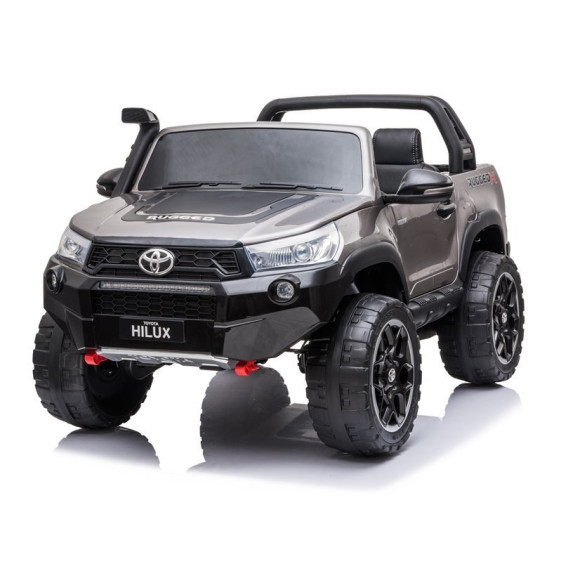Auto na Akumulator Toyota Hilux Srebrny Lakierowany Auto na Akumulator Toyota Hilux Srebrny Lakierowany