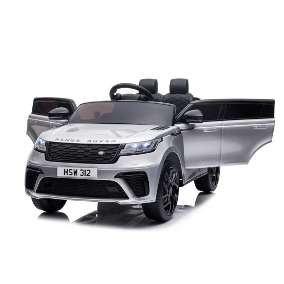 Auto na Akumulator Range Rover Srebrny Lakier Auto na Akumulator Range Rover Srebrny Lakier