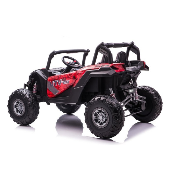 Auto na Akumulator Buggy UTV-MX Czerwony Spider Lakier MP4 Auto na Akumulator Buggy UTV-MX Czerwony Spider Lakier MP4