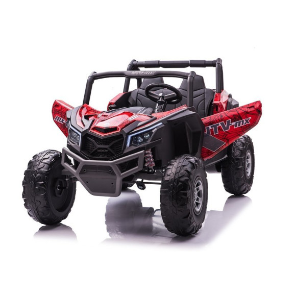 Auto na Akumulator Buggy UTV-MX Czerwony Spider Lakier MP4 Auto na Akumulator Buggy UTV-MX Czerwony Spider Lakier MP4