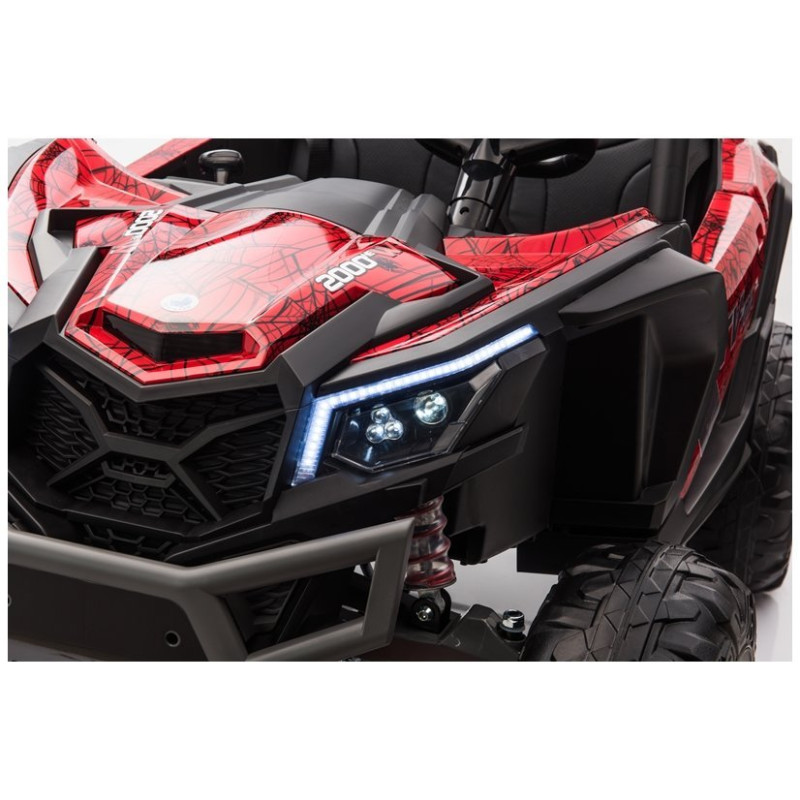 Auto na Akumulator  Buggy UTV-MX Czerwony Spider Lakier MP4