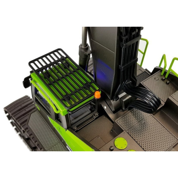 Koparka Zdalnie Sterowana  model 1593 HuiNa Zielona 1:14 R/C