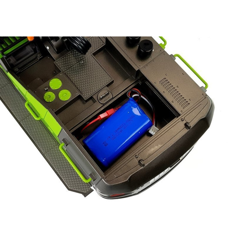 Koparka Zdalnie Sterowana  model 1593 HuiNa Zielona 1:14 R/C