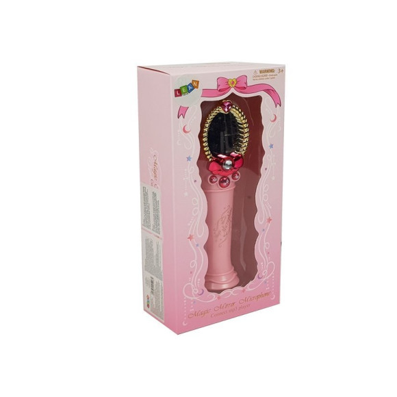 Magiczne Lustro Z Mikrofonem Różowy USB Światła Magiczne Lustro Z Mikrofonem Różowy USB Światła