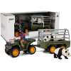 Quad z Przyczepką Transporter Figurki Panda Quad z Przyczepką Transporter Figurki Panda