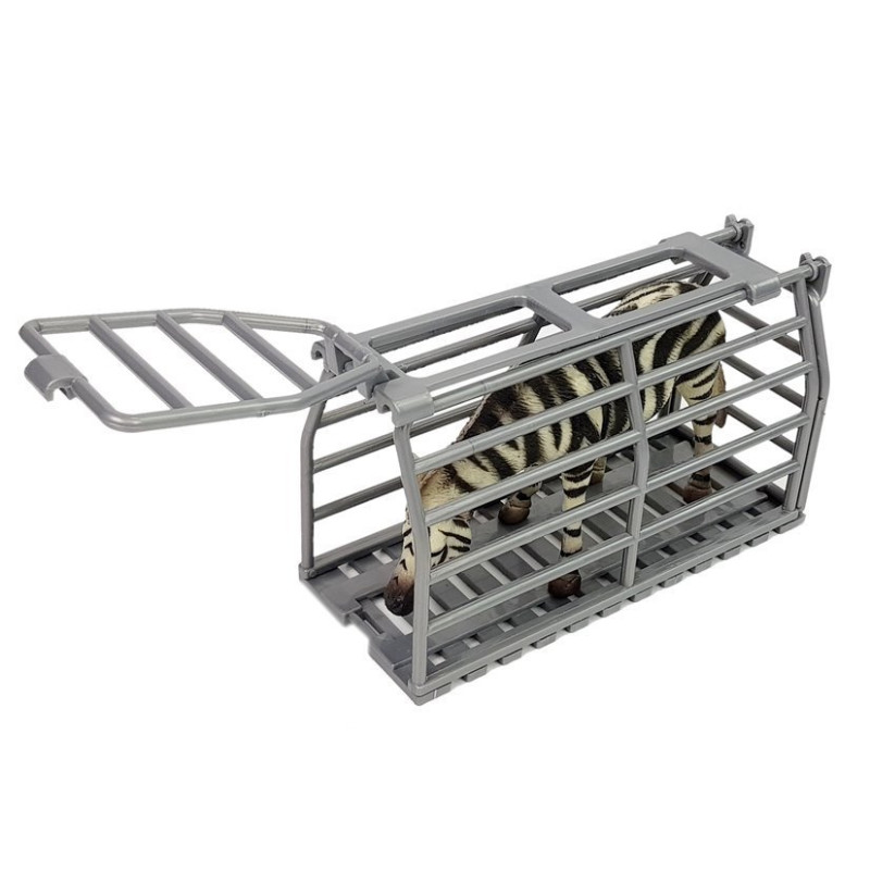 Quad z Przyczepką Transporter  Figurki Zebra
