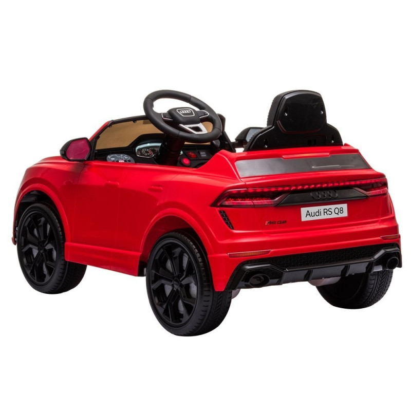 Samochód na akumulator Audi RS Q8 czerwony