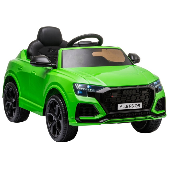 Samochód na akumulator Audi RS Q8 zielony Samochód na akumulator Audi RS Q8 zielony
