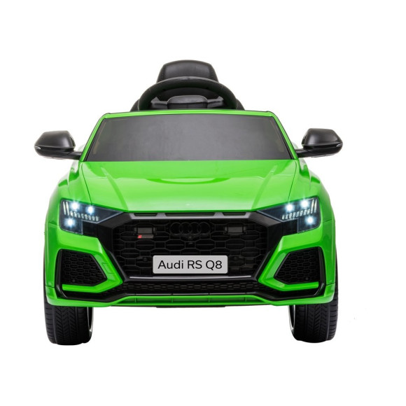 Samochód na akumulator Audi RS Q8 zielony Samochód na akumulator Audi RS Q8 zielony