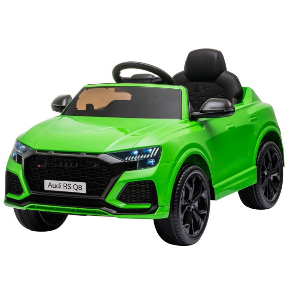 Samochód na akumulator Audi RS Q8 zielony Samochód na akumulator Audi RS Q8 zielony