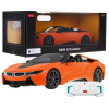 BMW i8 Roadster pomarańczowy RASTAR model 1:12 Zdalnie sterowane auto + pilot 2,4 GHz