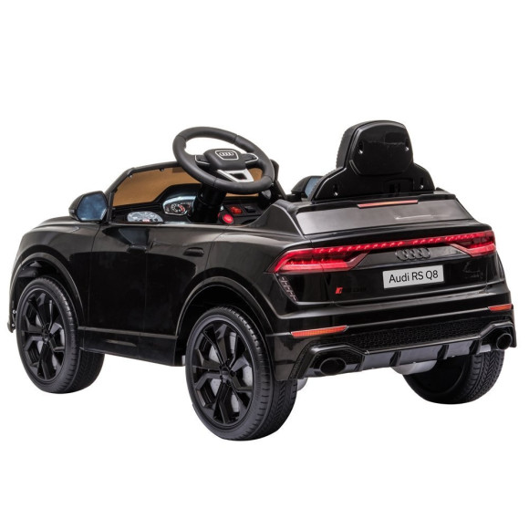 Samochód na akumulator Audi RS Q8 czarny Samochód na akumulator Audi RS Q8 czarny